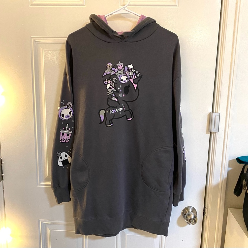 Tokidoki long hoodie